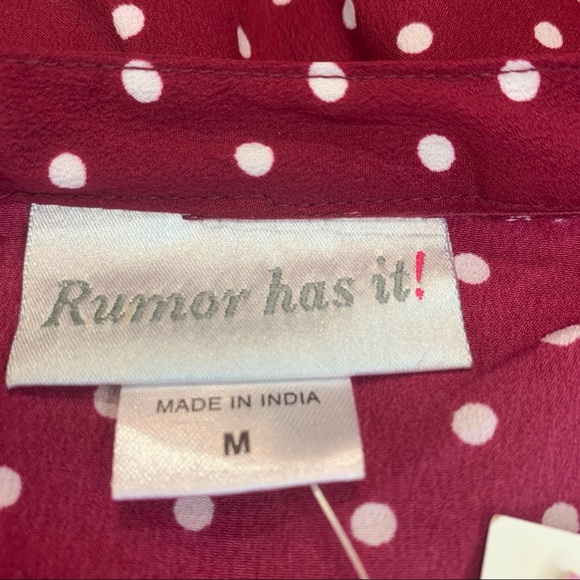 Rumor has It Maternity Blouse Size M - Picture 8 of 9